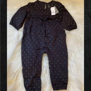 Baby Gap First Favorites Organic Cotton Footless One-Piece - NWT - 12-18 months